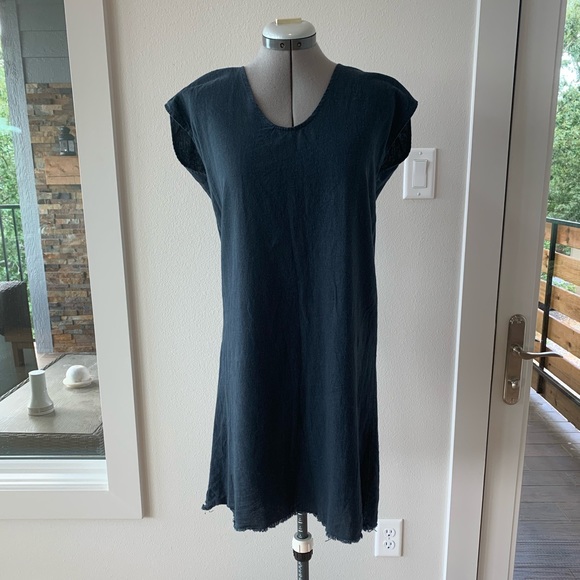 Urban Renewal Navy Shift Dress - Picture 1 of 8